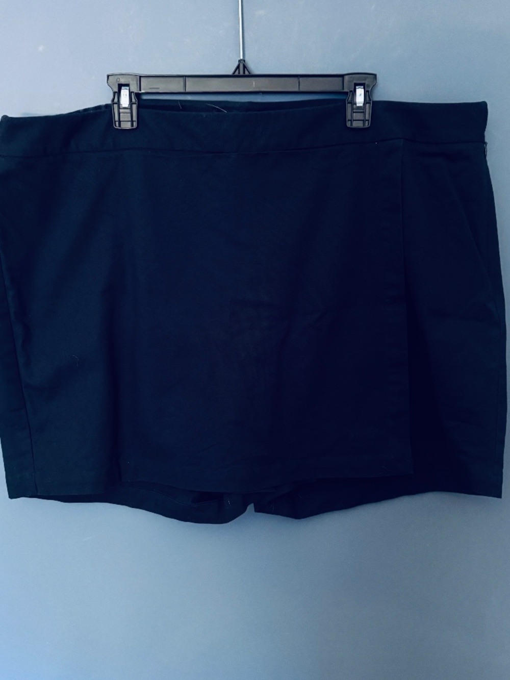 Classic Talbots Navy Blue Stretch Cotton Skort size 22WP in EUC